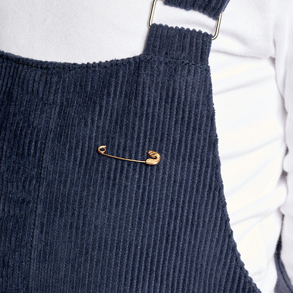 Золотая булавка с алмазной гранью (арт. 360109) – изображение 2