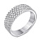 Серебряное кольцо с фианитами (арт. 7501/6765) – изображение 1