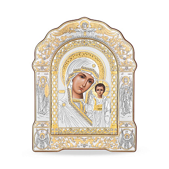 Икона Казанская (167x228 мм) (арт. AR-4/002G/K)