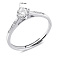 Серебряное кольцо с фианитамы (арт. 7501/8063) – изображение 2