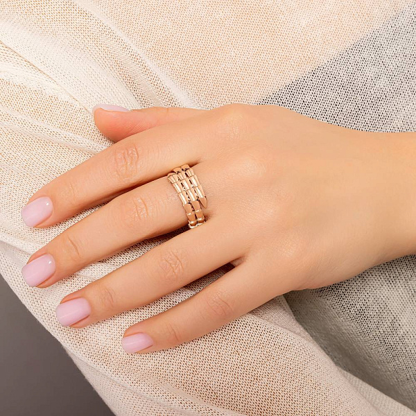 Золотое кольцо Змея (арт. 156632) – изображение 2