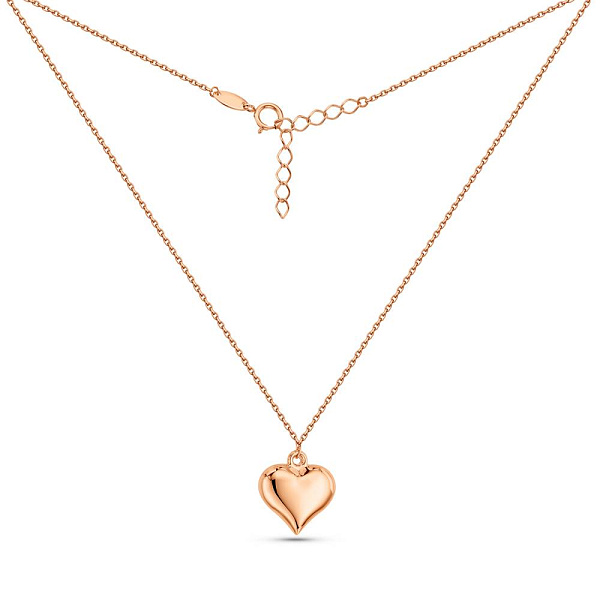 Золоте кольє Серце (арт. 352685/15) – зображення 2