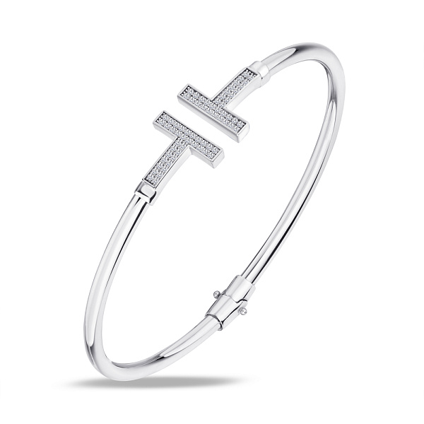 Браслет из серебра с фианитами (арт. 7509/2537) – изображение 1