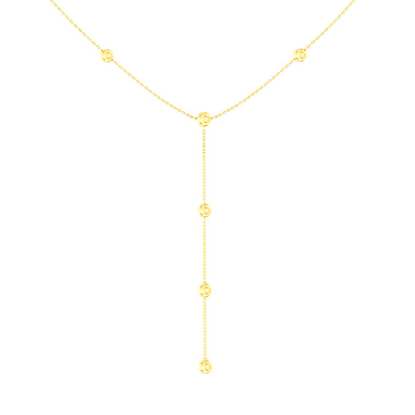 Кольє-краватка з жовтого золота (арт. 360276ж) – зображення 1