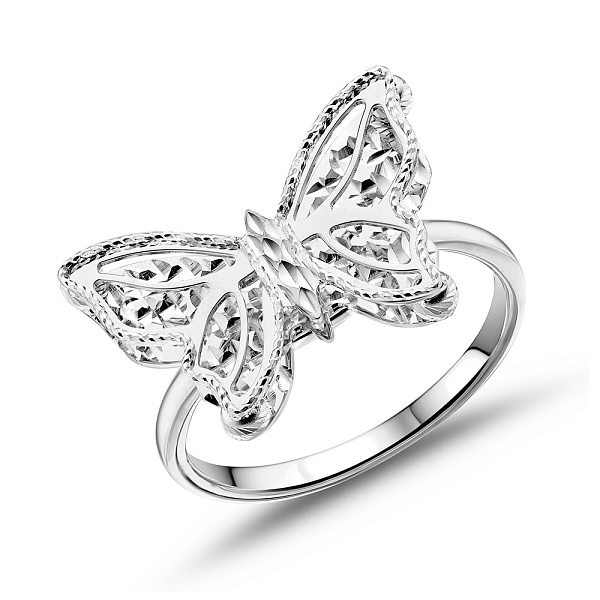 Золотое кольцо Francelli Бабочка (арт. 156215б) – изображение 1