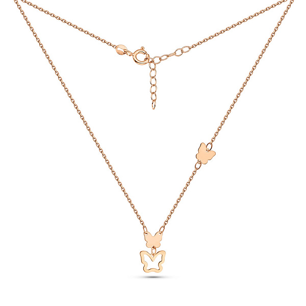 Золоте кольє Метелики (арт. 352628) – зображення 2