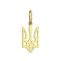 Золота підвіска Тризуб (арт. 440579ж)