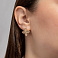 Серьги из красного золота (арт. 1091704/15) – изображение 2