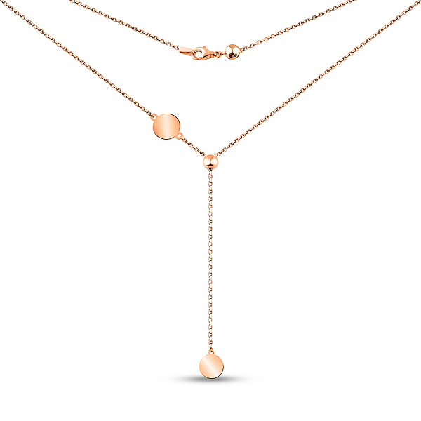 Колье FLY из золота с регулировкой длины (арт. 352692/10) – изображение 2