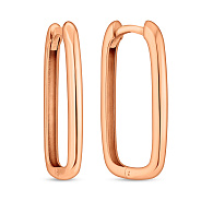 Золоті сережки без каменів (арт. 109985/20)