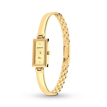 Кварцевые женские часы из желтого золота (арт. 260101ж)