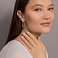 Серьги из красного золота (арт. 111328) – изображение 6