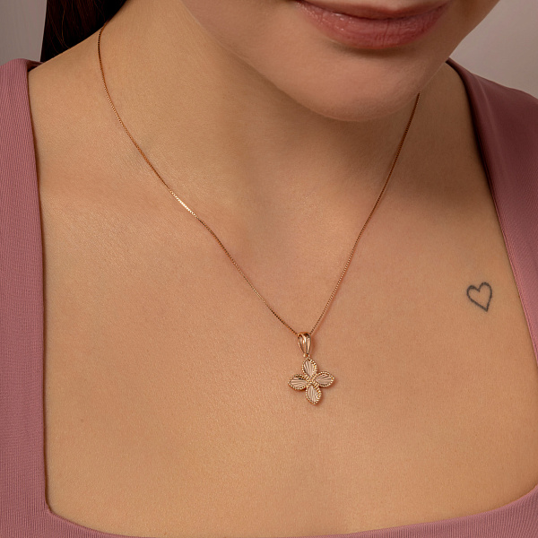 Підвіска з червоного золота (арт. 441431а) – зображення 2