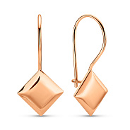 Серьги из красного золота (арт. 108124)