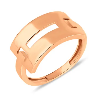 Кольцо из красного золота (арт. 155646)