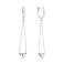 Серьги-подвески из серебра без камней Trendy Style (арт. 7502/4566) – изображение 1