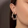 Золотые серьги Francelli (арт. 1101082б) – изображение 2