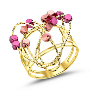 Золотое кольцо Francelli (арт. 156125жмлнр)