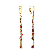 Фото Золотые серьги Francelli в комбинированном цвете металла (арт. 108031жк)