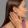 Серьги из красного золота с фианитами (арт. 1092138) – изображение 6