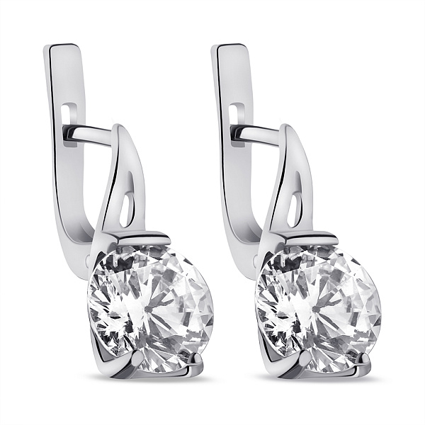 Серебряные серьги (арт. 7502/0781.10) – изображение 1