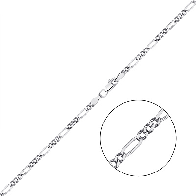 Ланцюг срібний плетіння Картьє (арт. 7508/3-0367.80.2)