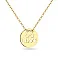 Золотое колье "Love" в желтом цвете металла (арт. 352167/10ж) – изображение 1