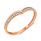 Кольцо золотое с фианитами (арт. 140827) – изображение 1
