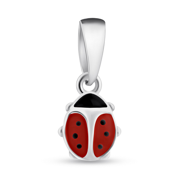 Серебряный подвес с эмалью (арт. 7503/1069/1екчпю) – изображение 1