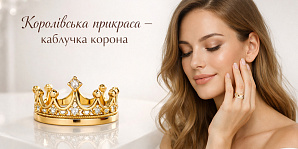 Королевское украшение – кольцо корона