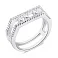 Серебряное кольцо с фианитами (арт. 7501/5960) – изображение 1