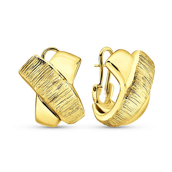 Серьги из желтого золота Francelli (арт. е1091766ж) – изображение 1