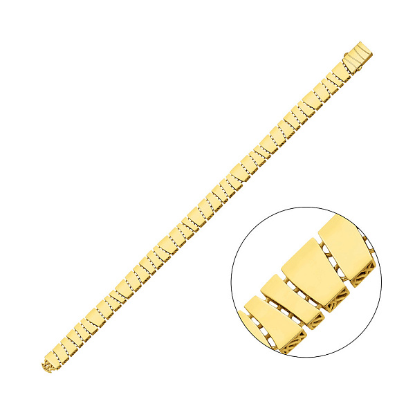 Золотий браслет Francelli (арт. 340089ж) – зображення 1