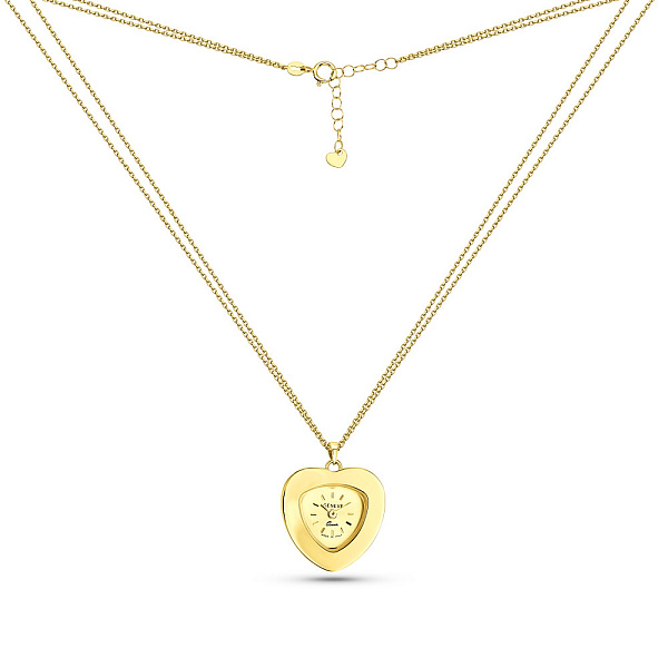 Часы-колье из желтого золота (арт. 260222ж) – изображение 2