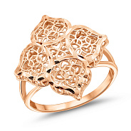 Кольцо из красного золота (арт. 156529)