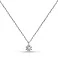Колье из белого золота с бриллиантом (арт. Ц011669005б) – изображение 1