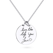 Фото Серебряное колье «Love» (арт. 7507/705)