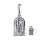 Серебряная двусторонняя ладанка (арт. 7517/928) – изображение 1