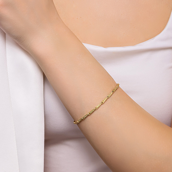 Золотой браслет Francelli (арт. 326792ж) – изображение 2