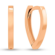 Серьги из красного золота (арт. 1091943)