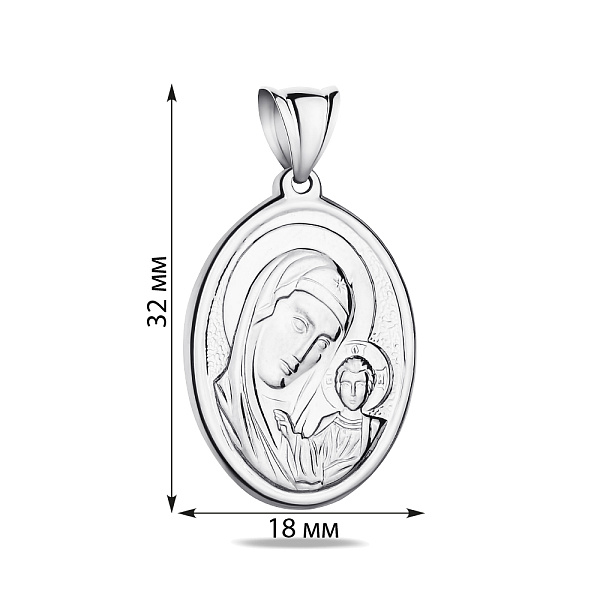 Серебряная ладанка (арт. 7517/2-4265.0.2) – изображение 2