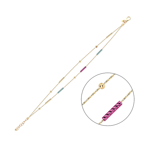 Браслет из желтого золота Francelli (арт. 326558жмлнг) – изображение 1