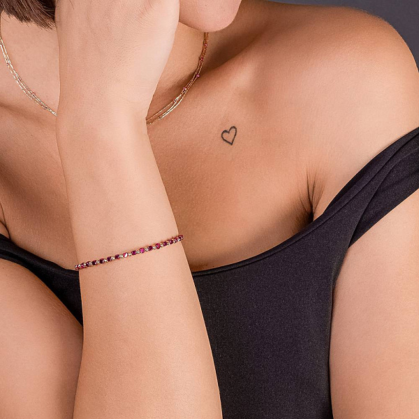 Браслет из желтого золота Francelli (арт. 323598жмлн) – изображение 3