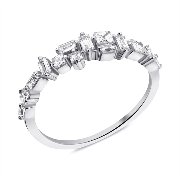 Серебряное кольцо с фианитами (арт. 7501/6888) – изображение 1