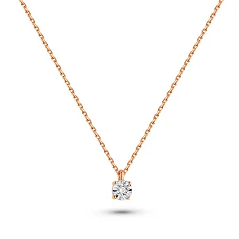 Золоте кольє з діамантами (арт. Ц011667005)