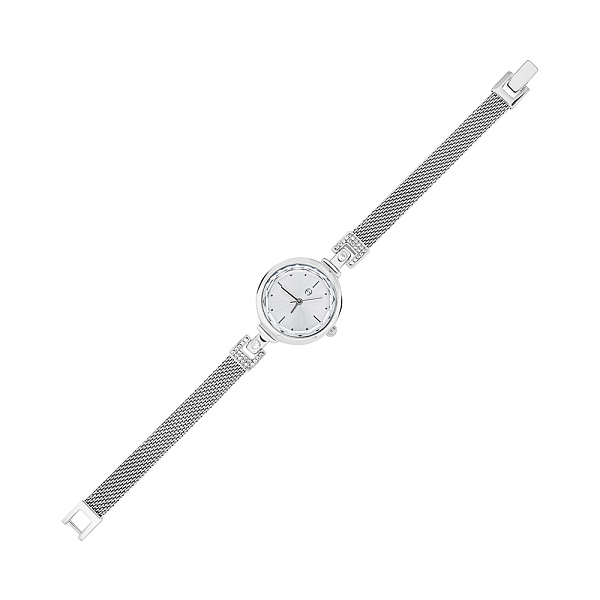 Серебряные часы с фианитами (арт. 7526/310) – изображение 1