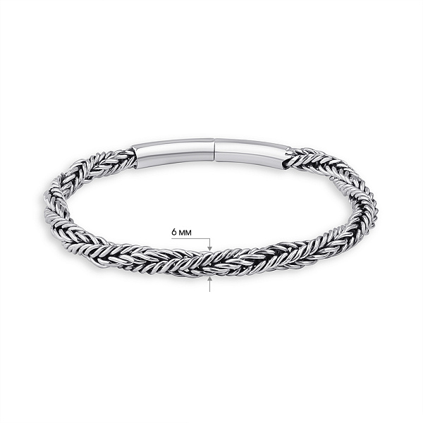 Срібний браслет (арт. 7909/3844) – зображення 2