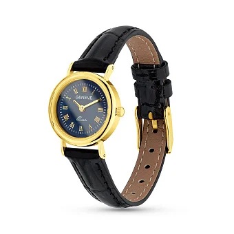 Золотые кварцевые часы (арт. 260235жсч)