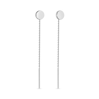 Золоті сережки-протяжки (арт. 110820б)