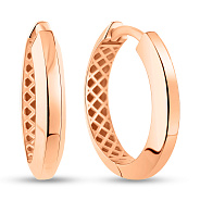 Золоті сережки-кільця (арт. 1091306/15)